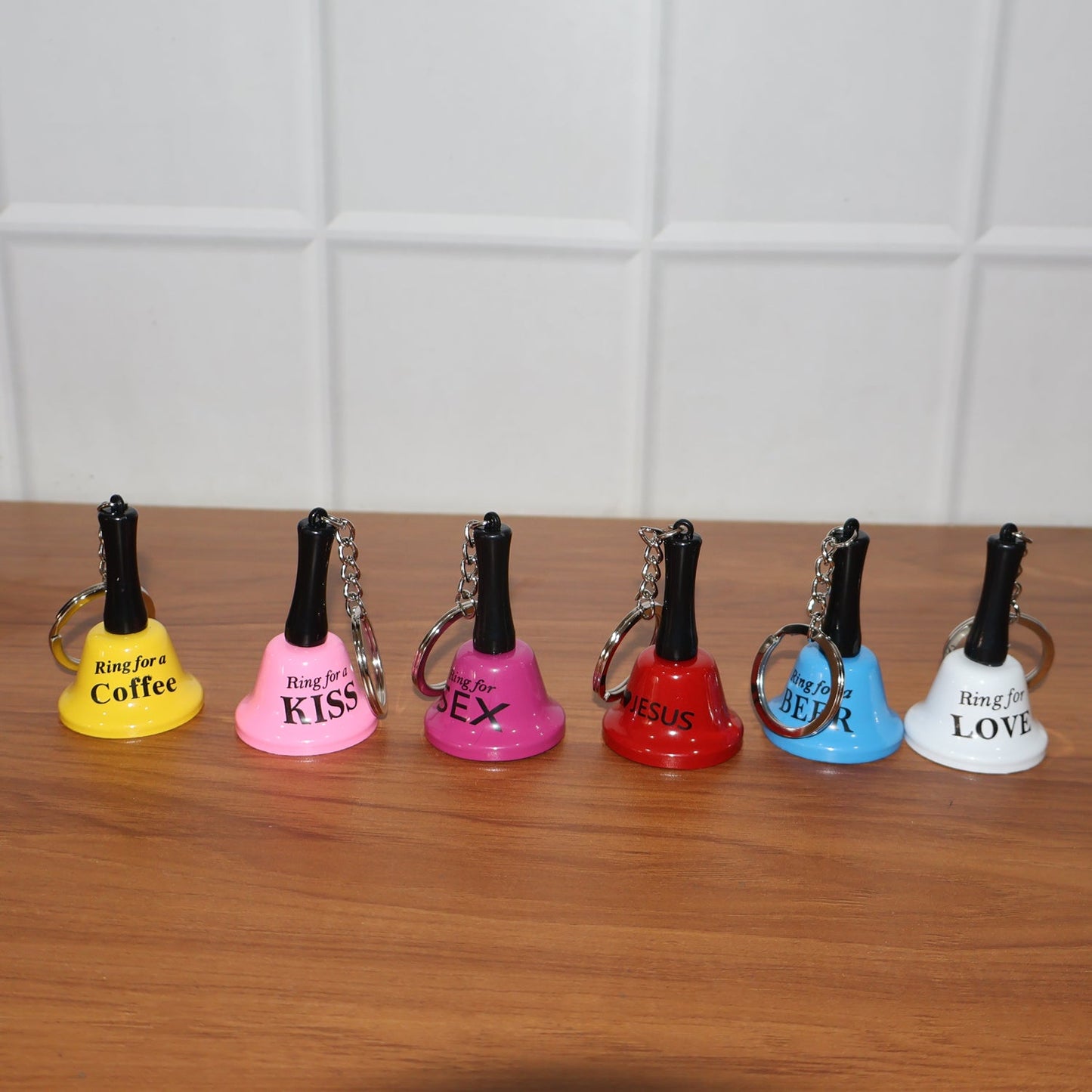 Mini Hand Bell with Keychain (1 Pc)