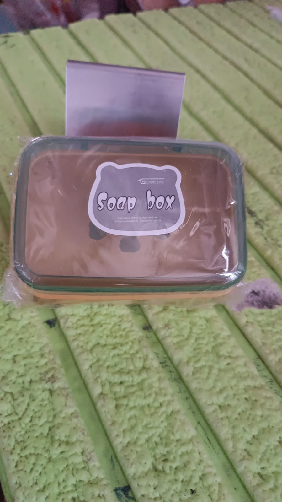 Plastic Soap Dish, Plastic Self Draining Soap Holder ,Sabudani (1 Pc / Mix Color)