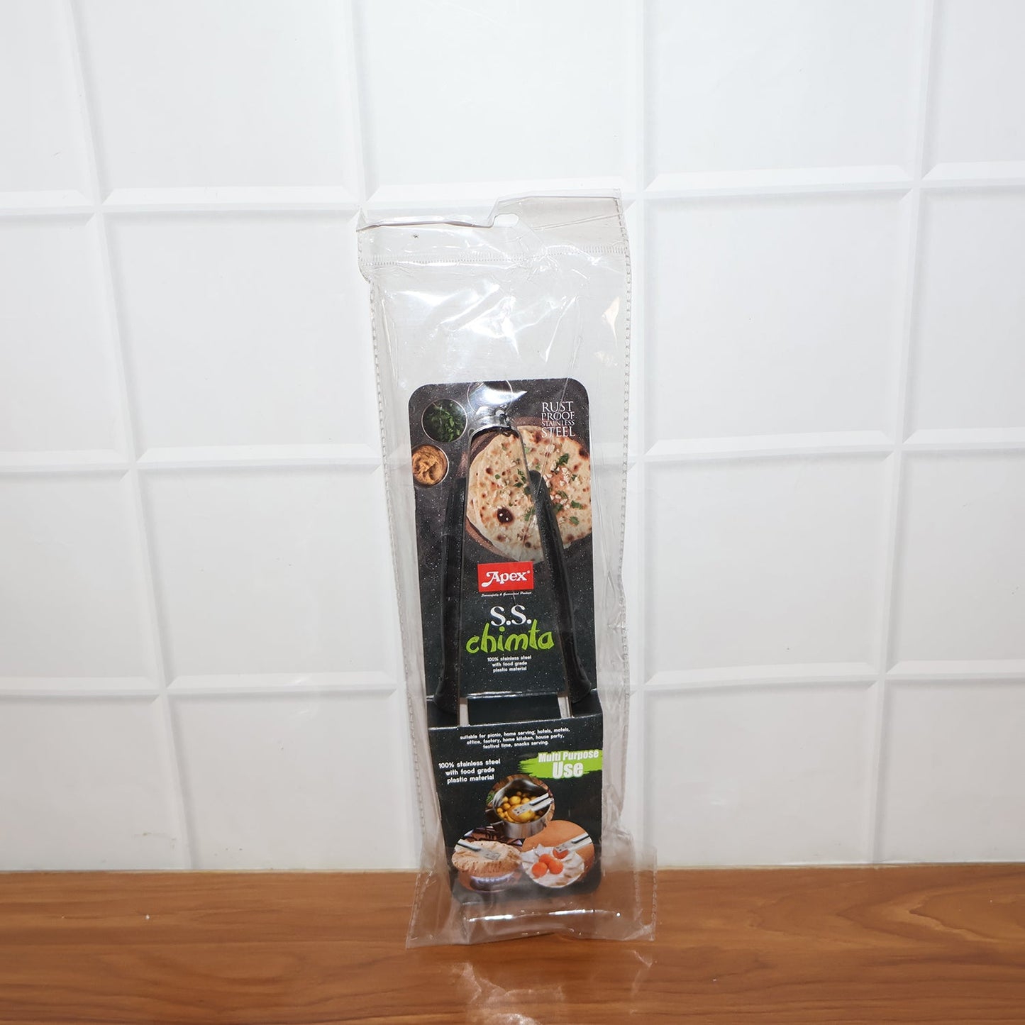 Premium Stainless Steel Chimta (1 Pc)