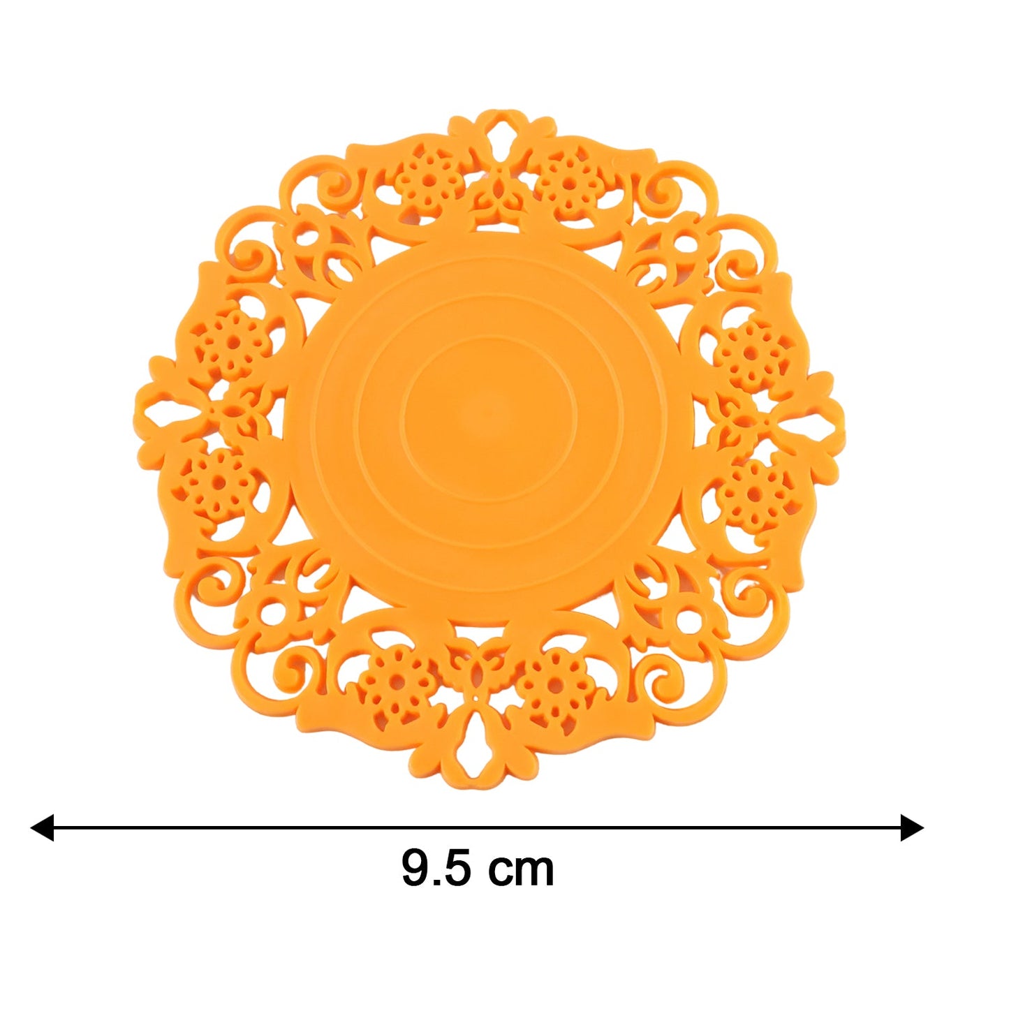 Heat-Resistant Decorative Hot Mat & Cup Coaster Set (10 cm, 2 Pc Set)