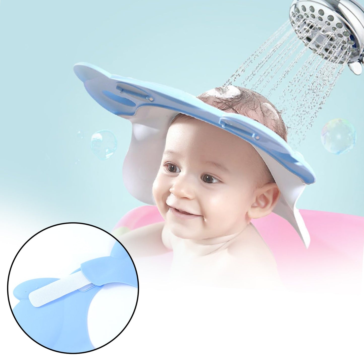 Baby Silicone Shower Cap (1 Pc / Small)
