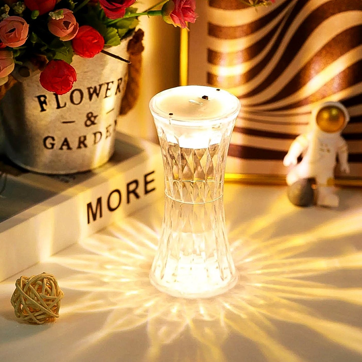 Crystal Night Light Lamp