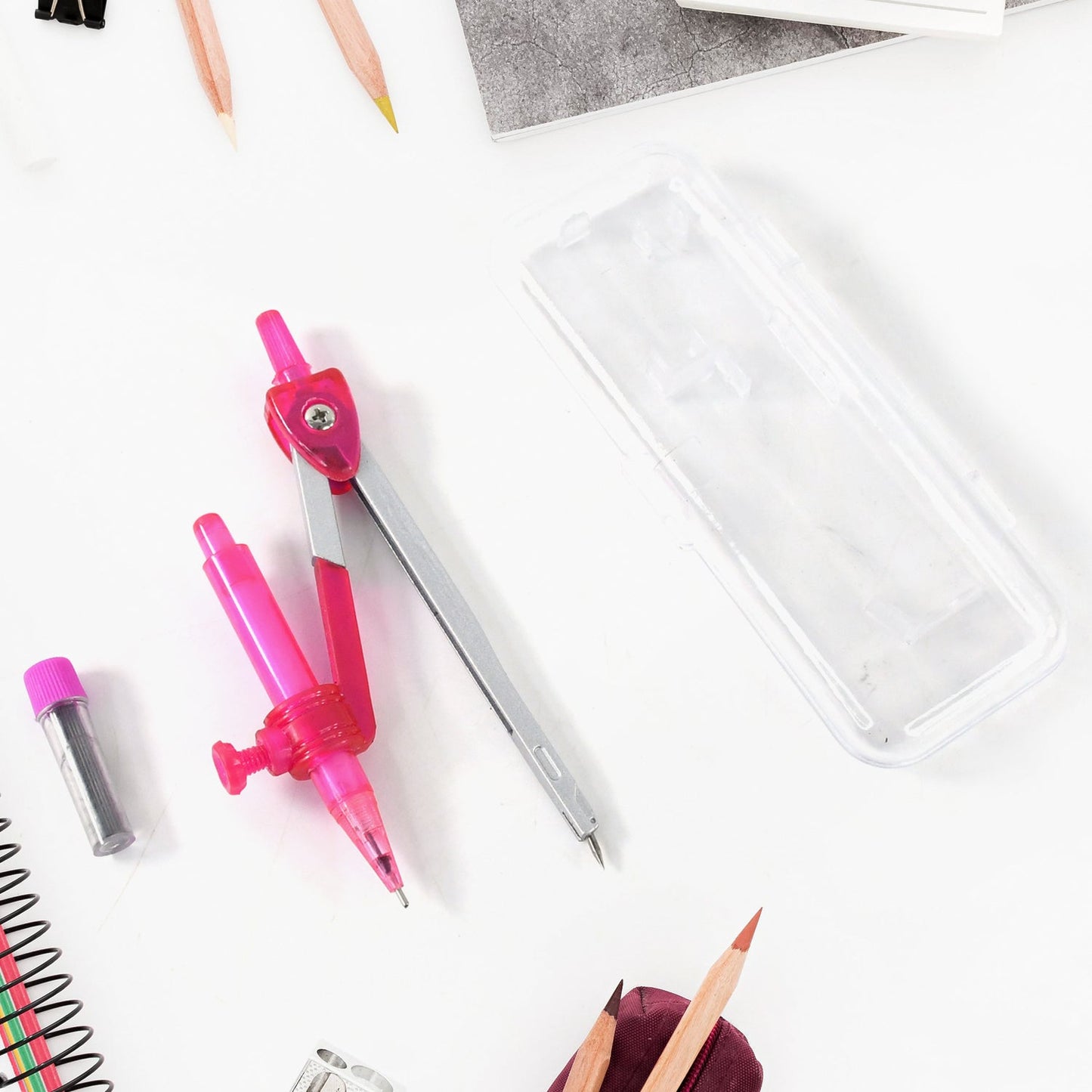 Student Geometry Compass Set (4 in 1)