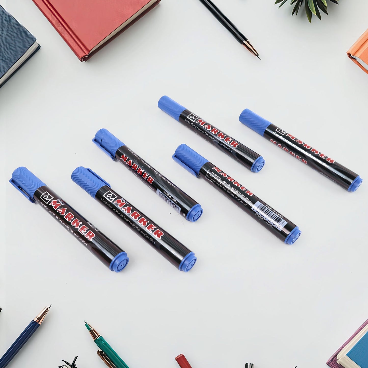 Jumbo Tip Whiteboard  Blue Ink Marker (1 Pc)
