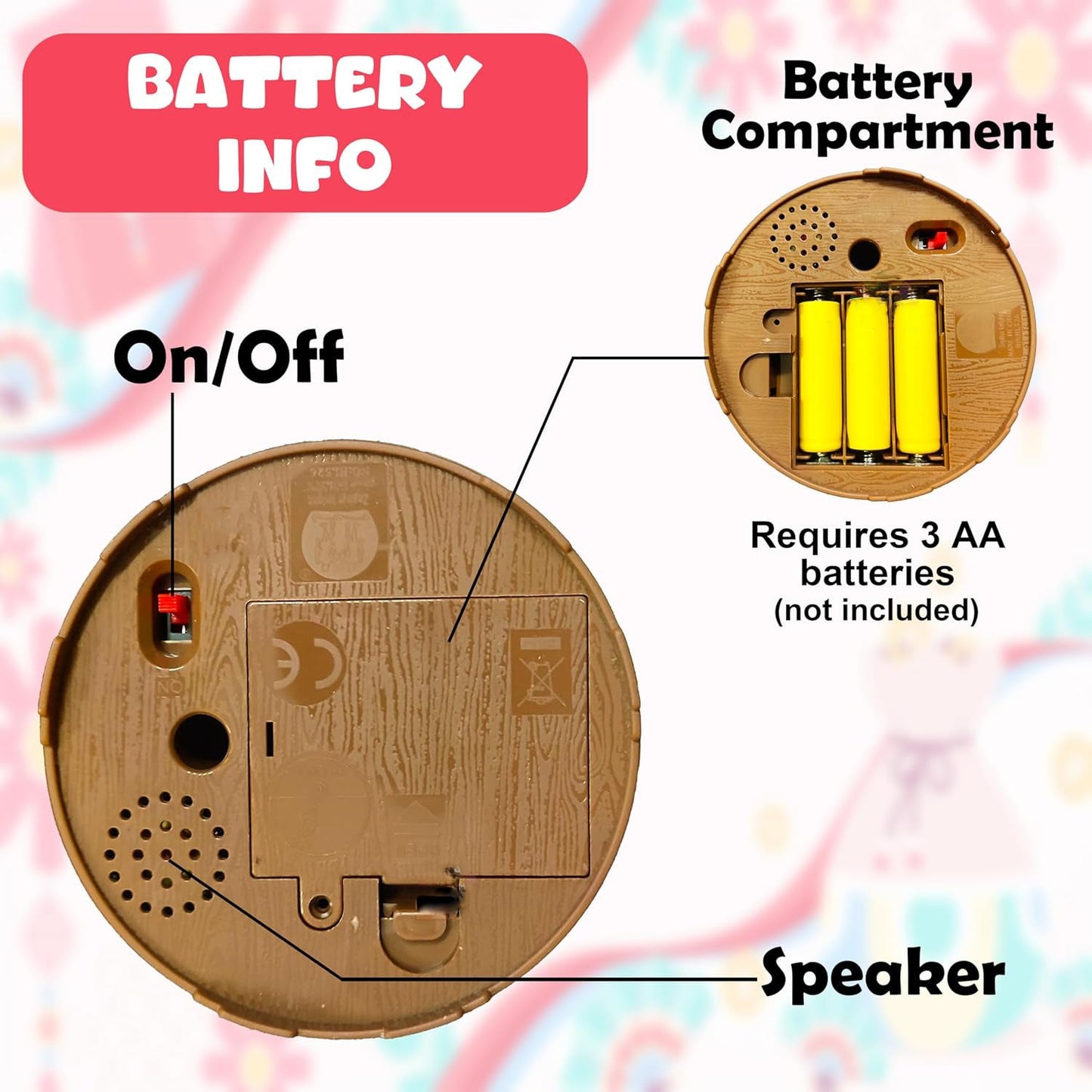 Sound-Activated Chirping Bird Toy in Hanging Cage (1 Pc / Battery Operated)