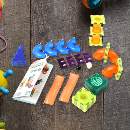 Marble Magnetrix Magnetic Marble Run Building Set