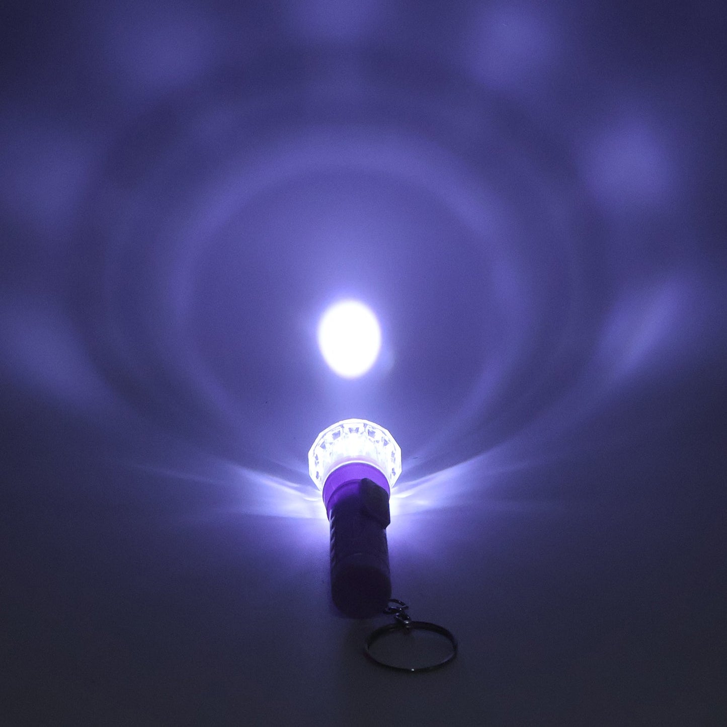 Mini Rechargeable Keychain Torch 