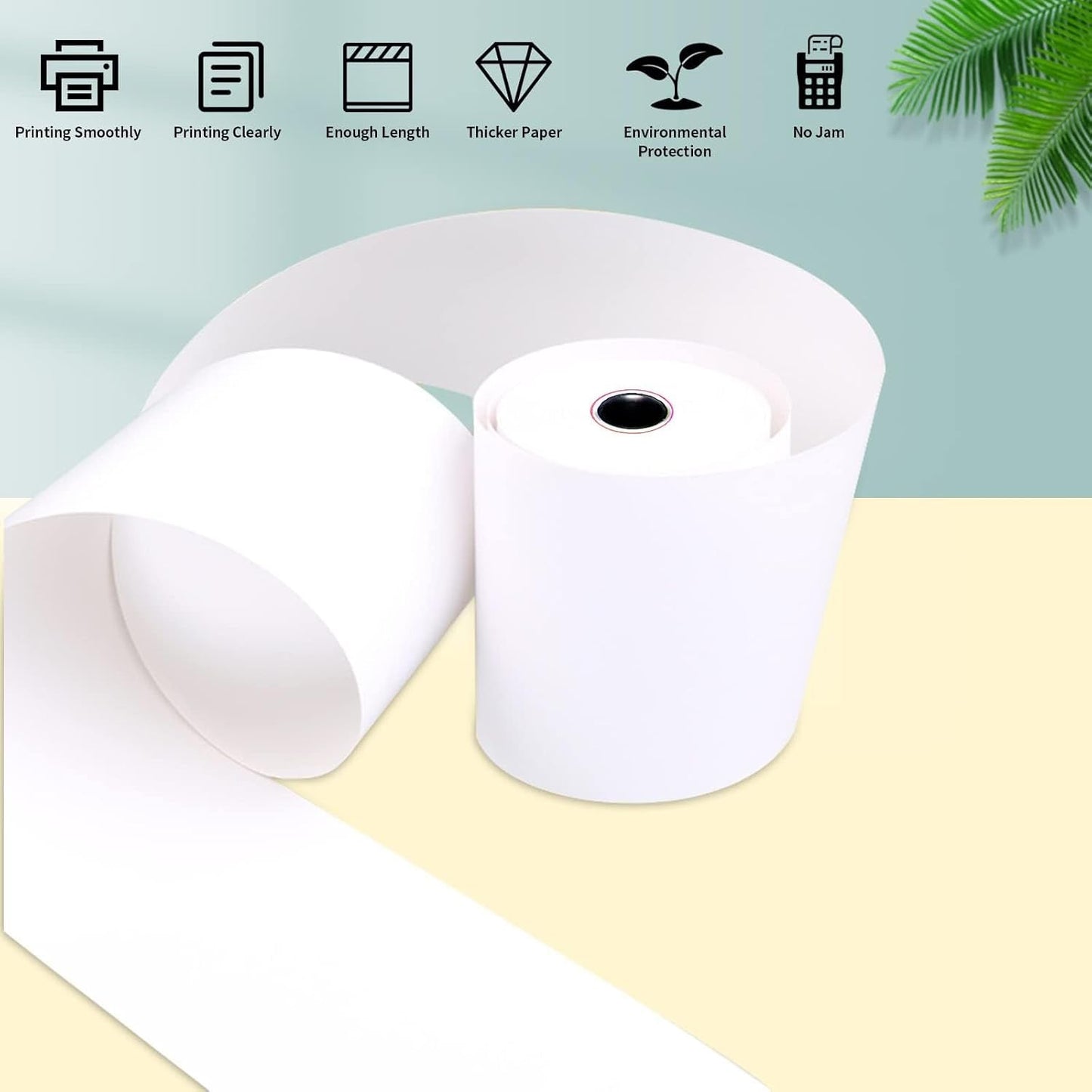 Thermal Label Roll for Barcode Printing (78 × 60 mm)