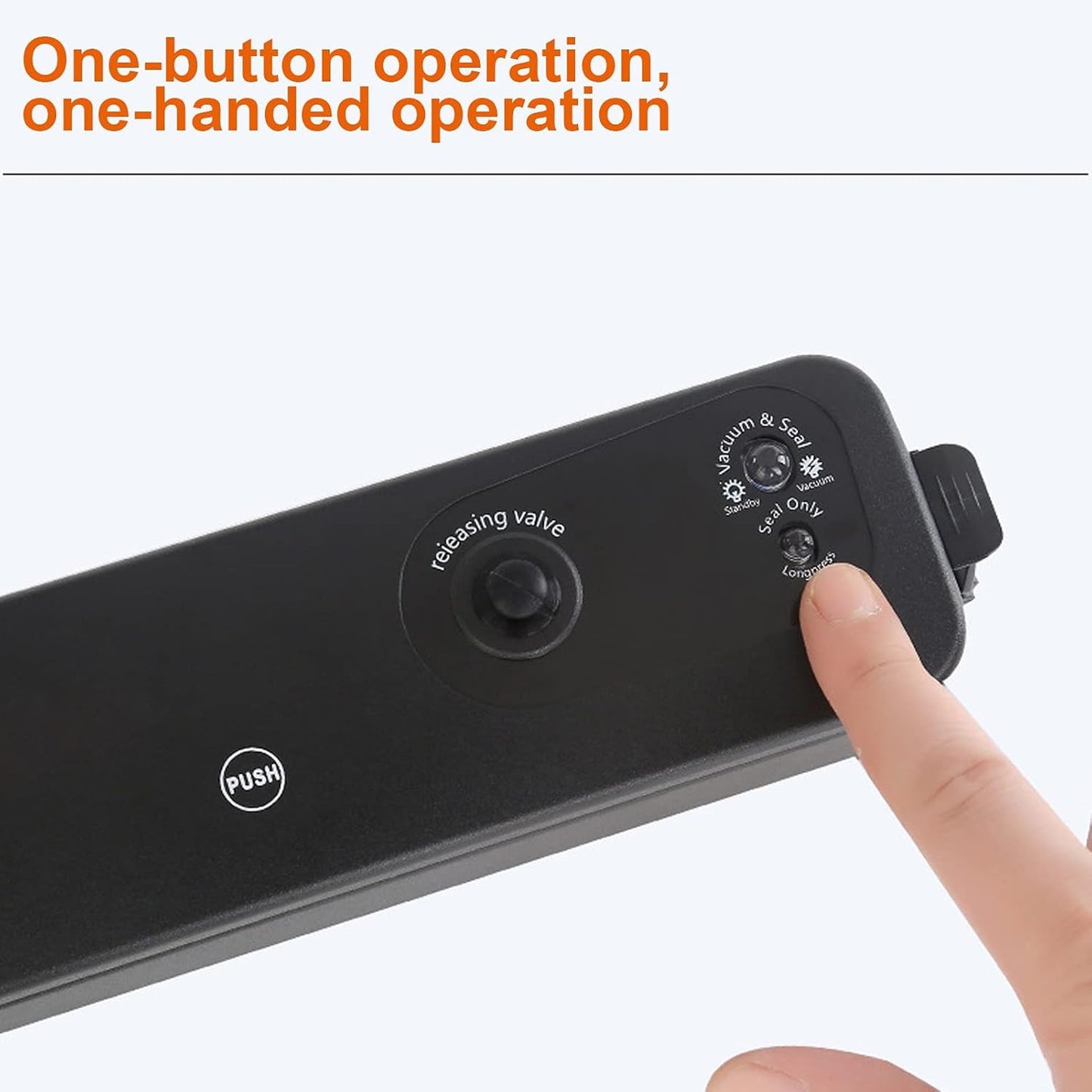 Vacuum Sealer Machine 10 Bags, Automatic Hands-Free, Smart Food Preservation (1 Set)