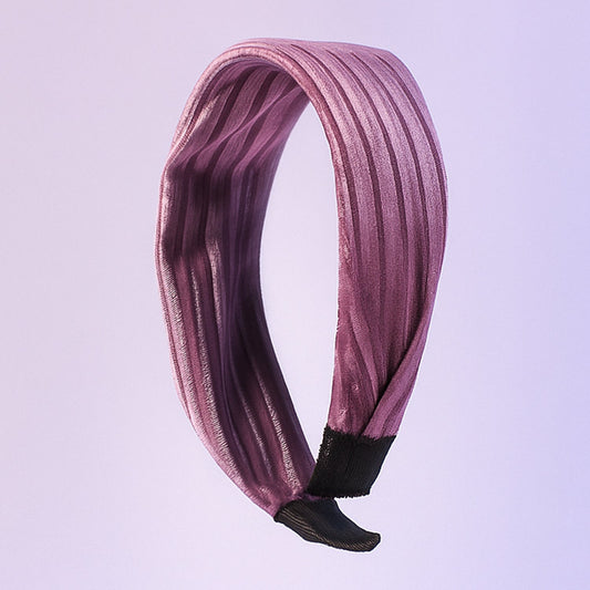 Women’s Ribbed Texture Knot Design Hairband (1 Pc / Mix Design)