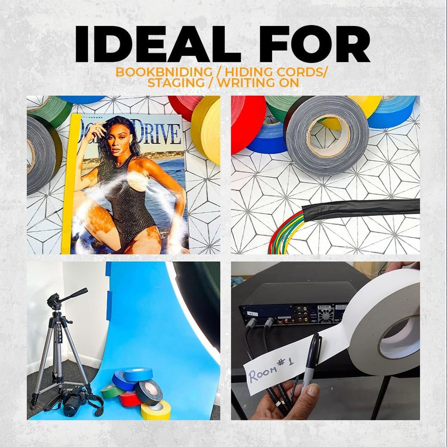 Heavy-Duty Multi-Purpose Repair & Binding Tape (65×25 mm / 1 Pc)