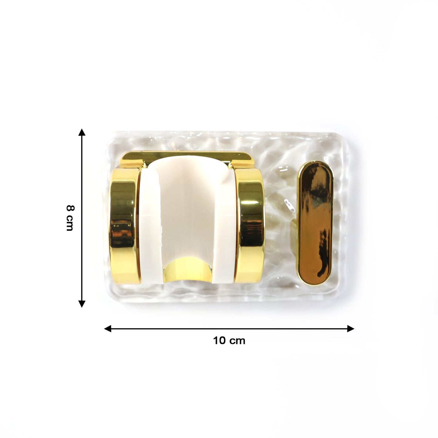 Wall Mounted Broom & Mop Holder with Strong Grip Clips