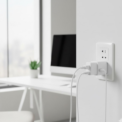 5-Way 2 Pin Multi-Plug Socket / Converter (1 Pc)