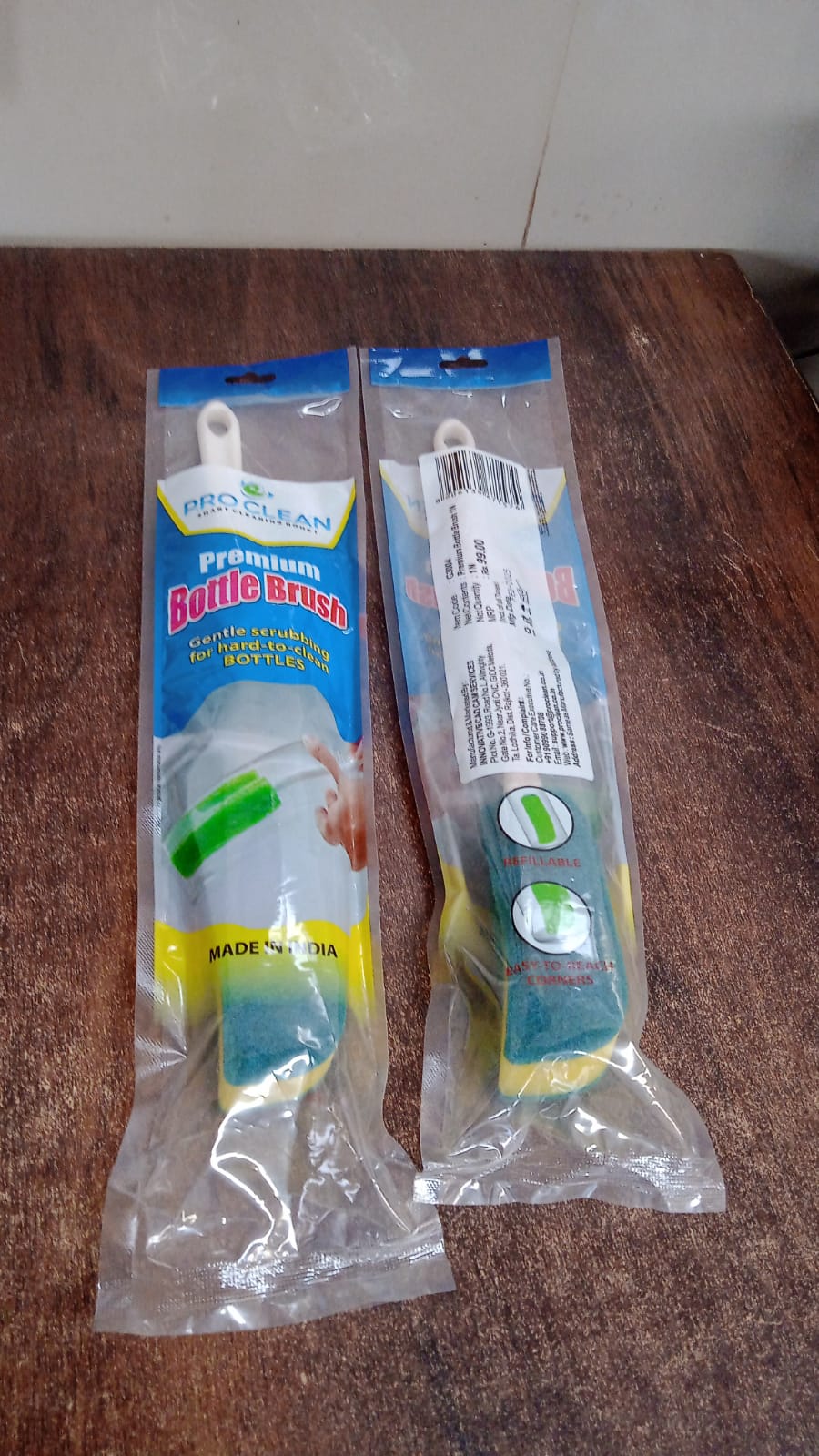 Pro Clean Premium Long Handle Bottle (1 Pc)