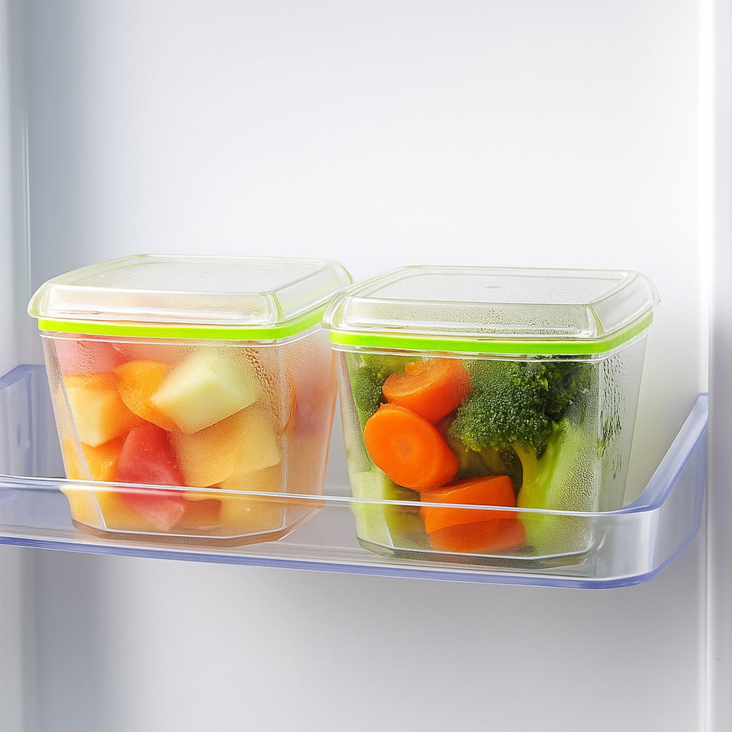 Food Storage Container Set with Leak-Proof Lid (500 ML / 2 Pc)