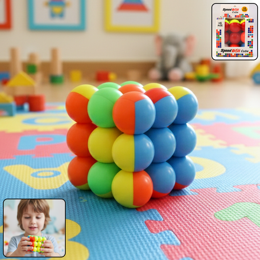 Speed Ball Cube Toy – Colorful Puzzle Cube