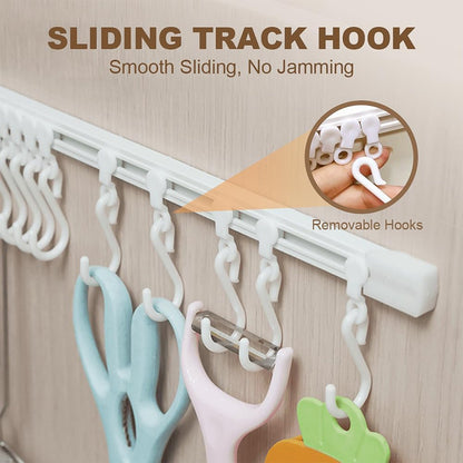 Wall Mounted Kitchen Storage Rack Set