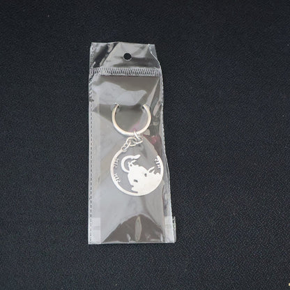 Devotional “Jai Shri Ram” Metal Keychain - (1 Pc)