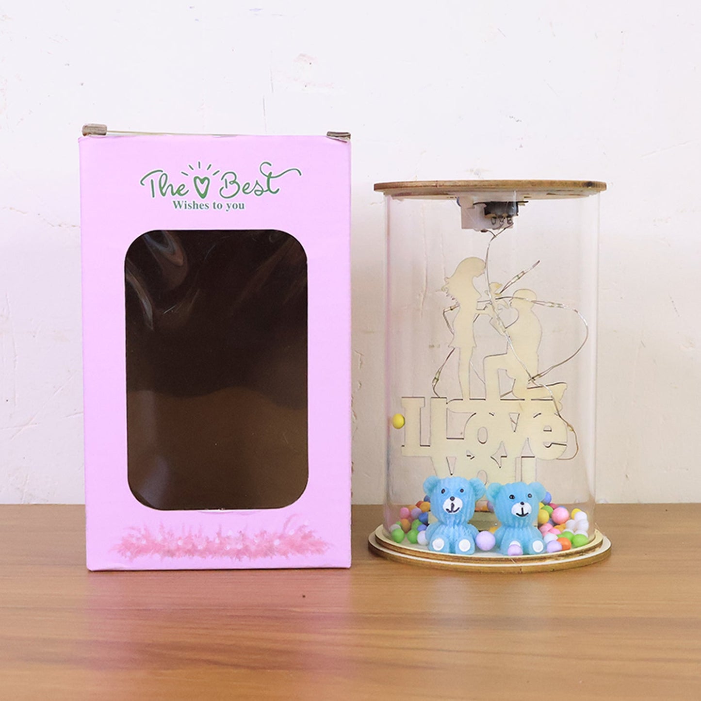 Love You LED Decorative Light Showpiece (1 Pc)