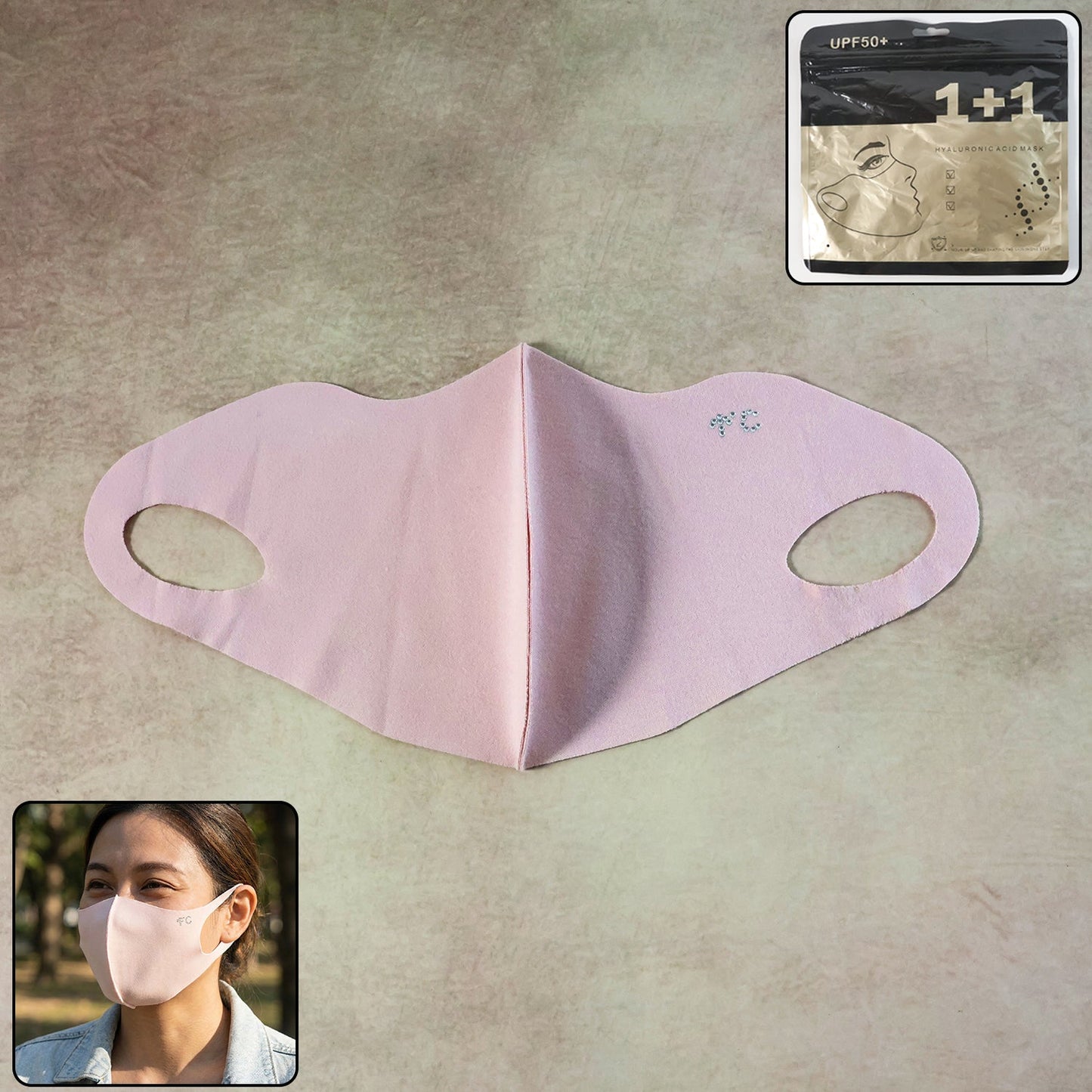 Hyaluronic Acid 3D Face Mask for Deep Hydration (1 Pc)