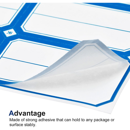 Writable Label Stickers – 50 Sheets Self-Adhesive Label