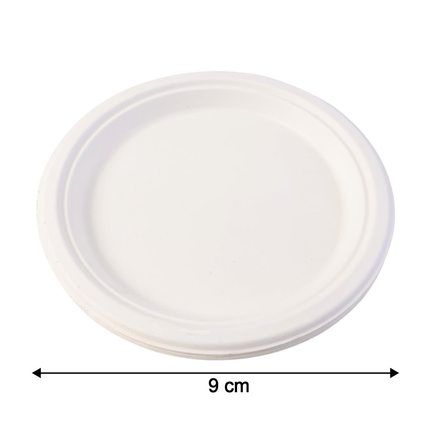 Freshee 9 Inch Compostable Bagasse Plate (10 Pc)