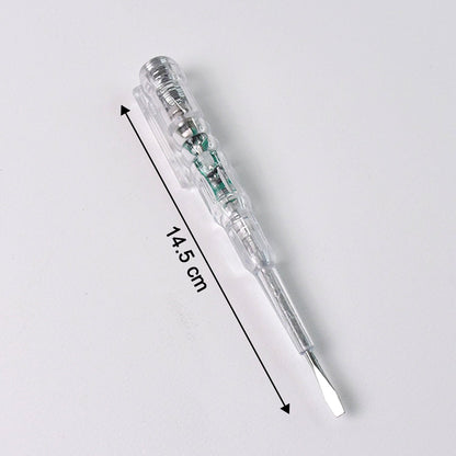 Electrical Detector Slotted Screwdriver With Small Batteries (1 Pc)