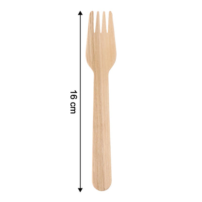 Freshee 160mm Wooden Fork – 30 Pcs Pack