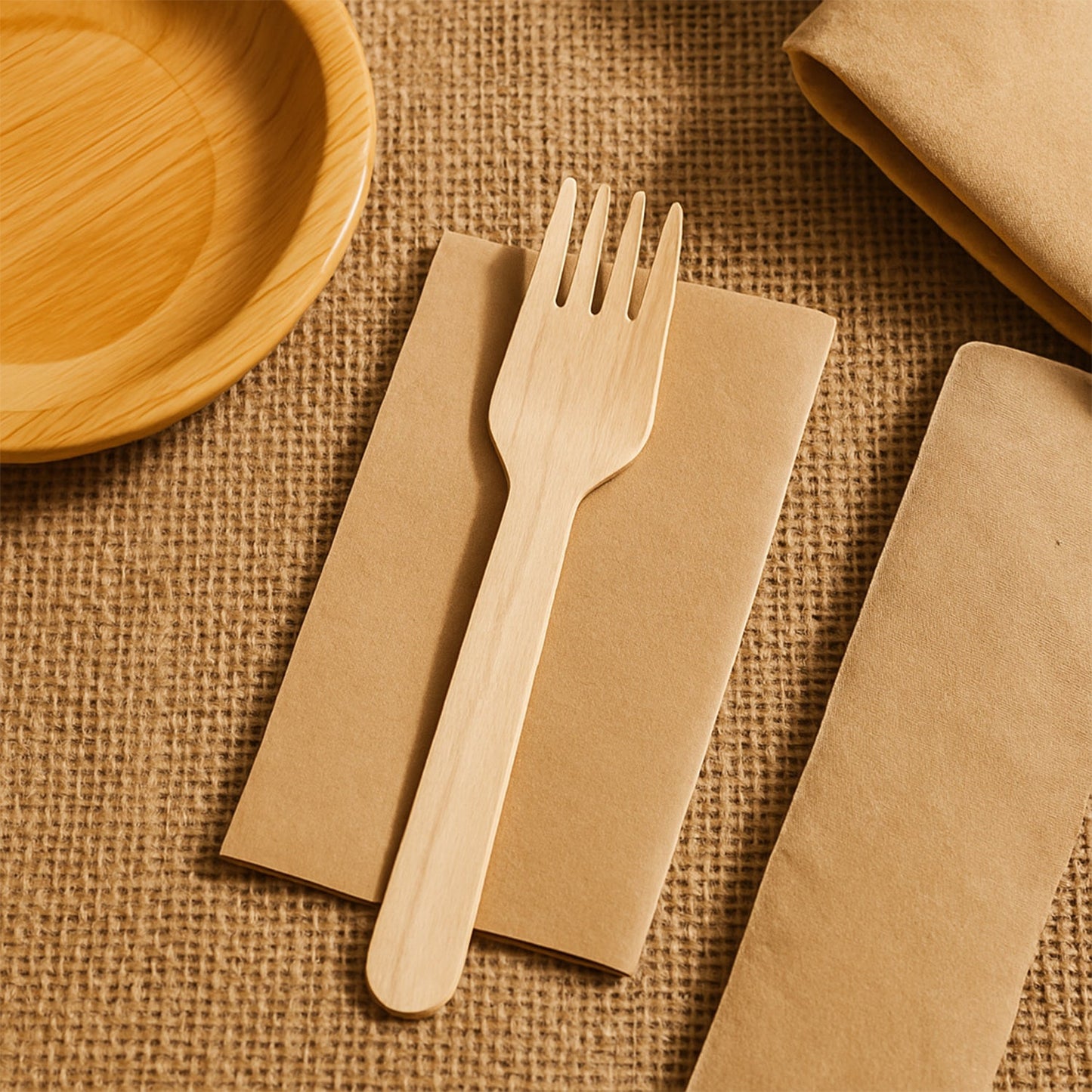 Freshee 160mm Wooden Fork – 30 Pcs Pack