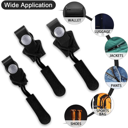 Portable Universal Detachable Zipper Slider (10 Pc / Big)